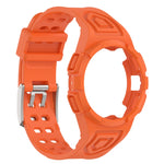 Silicone Integrated Watch Band, For Samsung Galaxy Watch5 40mm, For Samsung Galaxy Watch5 44mm