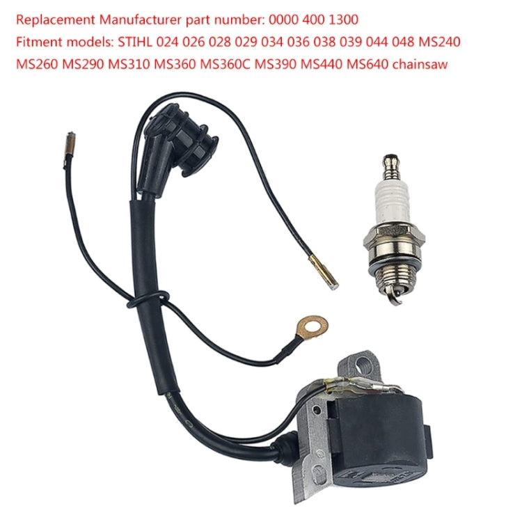 ขดลวดจุดระเบิดแรงดันสูงสำหรับ STIHL MS AV028 024 026 240 260 029 034 038 039 044 สำหรับ STIHL MS AV028