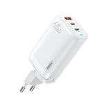 REMAX RP-U55 Territory Series ที่ชาร์จเร็ว 65W USB + USB-C คู่ / Type-C, ปลั๊ก EU, ปลั๊ก UK, ปลั๊ก CN