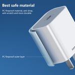 REMAX RP-U79 Speed Series ที่ชาร์จเร็ว 20W USB-C / Type-C รองรับหลายอุปกรณ์, ปลั๊ก CN, ปลั๊ก EU, ปลั๊ก UK