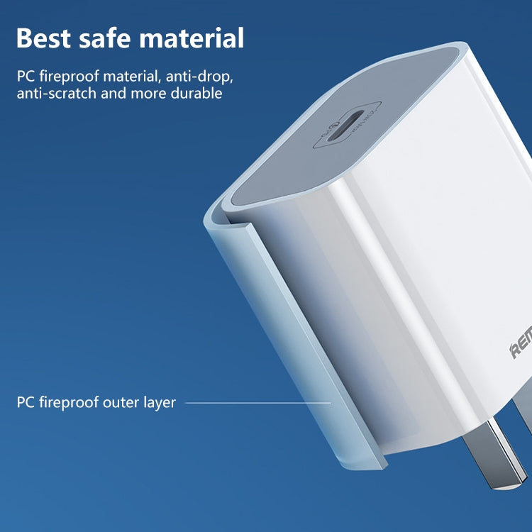 REMAX RP-U79 Speed Series ที่ชาร์จเร็ว 20W USB-C / Type-C รองรับหลายอุปกรณ์, ปลั๊ก CN, ปลั๊ก EU, ปลั๊ก UK