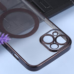 MagSafe Electroplating Straight TPU Phone Case, For iPhone 11, For iPhone 11 Pro, For iPhone 11 Pro Max