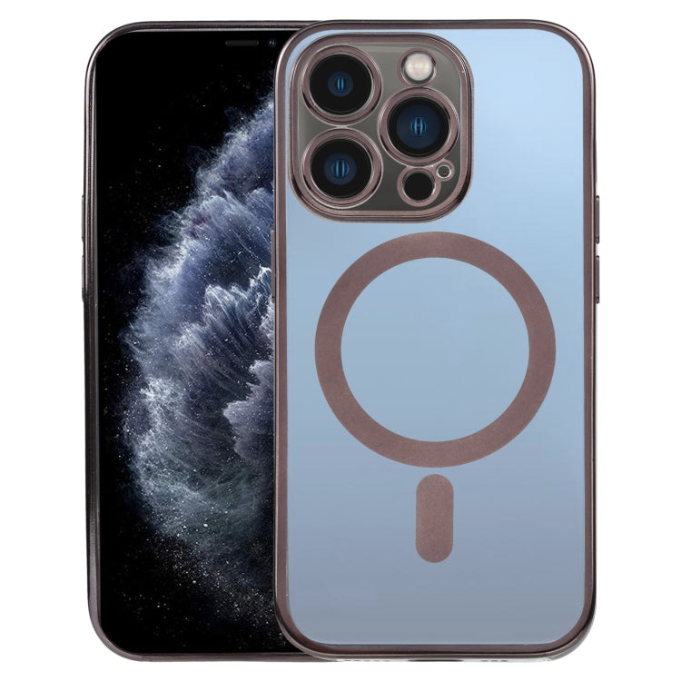 MagSafe Electroplating Straight TPU Phone Case, For iPhone 11, For iPhone 11 Pro, For iPhone 11 Pro Max