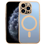 MagSafe Electroplating Straight TPU Phone Case, For iPhone 11, For iPhone 11 Pro, For iPhone 11 Pro Max