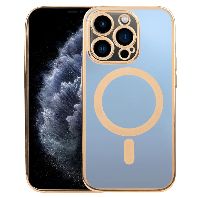 MagSafe Electroplating Straight TPU Phone Case, For iPhone 11, For iPhone 11 Pro, For iPhone 11 Pro Max