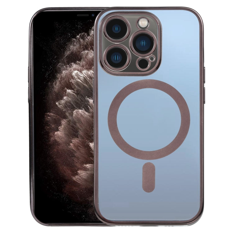 MagSafe Electroplating Straight TPU Phone Case, For iPhone 11, For iPhone 11 Pro, For iPhone 11 Pro Max