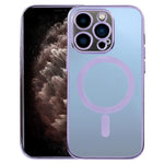 MagSafe Electroplating Straight TPU Phone Case, For iPhone 11, For iPhone 11 Pro, For iPhone 11 Pro Max