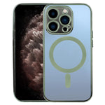 MagSafe Electroplating Straight TPU Phone Case, For iPhone 11, For iPhone 11 Pro, For iPhone 11 Pro Max