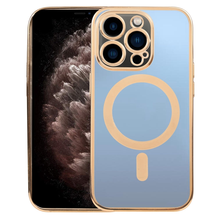MagSafe Electroplating Straight TPU Phone Case, For iPhone 11, For iPhone 11 Pro, For iPhone 11 Pro Max