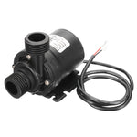 ปั๊มจุ่มมอเตอร์ไร้แปรงถ่าน DC12V ยกน้ำสูง 5.5 ม., DC24V ยกน้ำสูง 5.5 ม.
