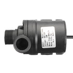 ปั๊มจุ่มมอเตอร์ไร้แปรงถ่าน DC12V ยกน้ำสูง 5.5 ม., DC24V ยกน้ำสูง 5.5 ม.