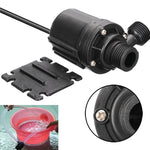 ปั๊มจุ่มมอเตอร์ไร้แปรงถ่าน DC12V ยกน้ำสูง 5.5 ม., DC24V ยกน้ำสูง 5.5 ม.
