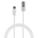 สายชาร์จ 100W 5 พิน MagSafe 2 (รูปตัว T) เป็น USB-C / Type-C PD ความยาวสาย: 1.8m, MagSafe 2 (รูปตัว T)