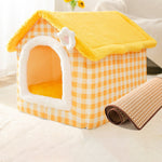 House Type Universal Removable and Washable Pet Dog Cat Bed Pet Supplies, S