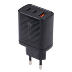 ที่ชาร์จเดินทาง AR-892 3 in 1 QC3.0 PD20W USB + USB-C / Type-C ปลั๊ก EU, ปลั๊ก UK