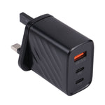 ที่ชาร์จเดินทาง AR-892 3 in 1 QC3.0 PD20W USB + USB-C / Type-C ปลั๊ก EU, ปลั๊ก UK