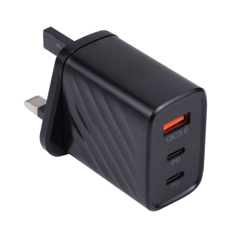 ที่ชาร์จเดินทาง AR-892 3 in 1 QC3.0 PD20W USB + USB-C / Type-C ปลั๊ก EU, ปลั๊ก UK