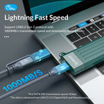 กล่องใส่ M.2 SATA SSD ORICO-USB3.1 Gen1 Type-C 6Gbps