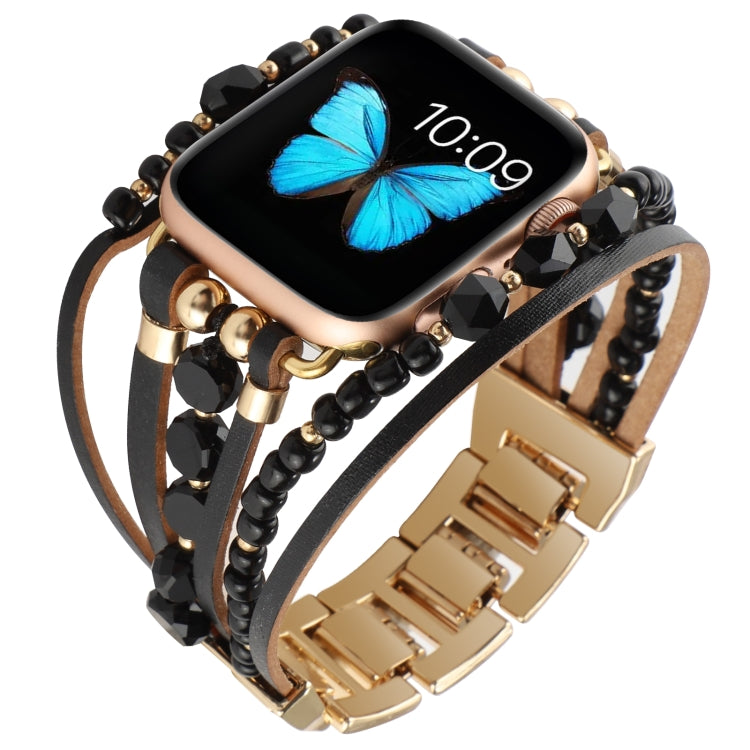 สายรัดนาฬิกาเครื่องประดับสำหรับ Apple Watch Series, 7 45mm / 6&SE&5&4 44mm / 3&2&1 42mm, 7 41mm / 6&SE&5&4 40mm / 3&2&1 38mm