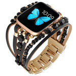 สายรัดนาฬิกาเครื่องประดับสำหรับ Apple Watch Series, 7 45mm / 6&SE&5&4 44mm / 3&2&1 42mm, 7 41mm / 6&SE&5&4 40mm / 3&2&1 38mm