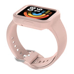 Solid Color Silicone Integrated Watch Band, For Xiaomi Redmi Watch / Watch Lite, For Xiaomi Redmi Watch 2 / Watch 2 Lite