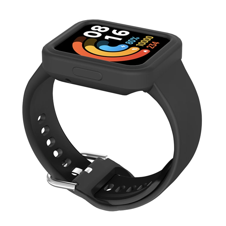 Solid Color Silicone Integrated Watch Band, For Xiaomi Redmi Watch / Watch Lite, For Xiaomi Redmi Watch 2 / Watch 2 Lite