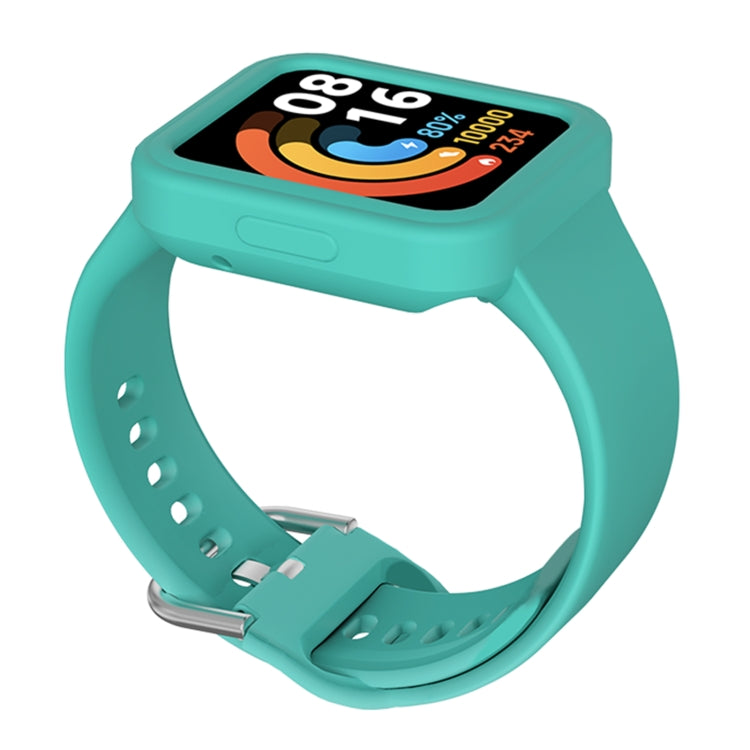 Solid Color Silicone Integrated Watch Band, For Xiaomi Redmi Watch / Watch Lite, For Xiaomi Redmi Watch 2 / Watch 2 Lite