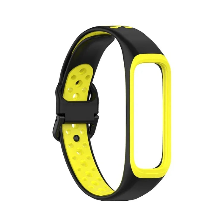SM-R220 สายซิลิโคนสองสี สำหรับ Samsung Galaxy Fit 2