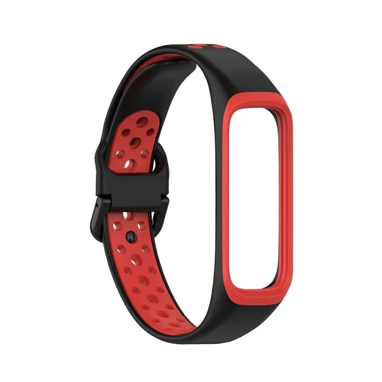 SM-R220 สายซิลิโคนสองสี สำหรับ Samsung Galaxy Fit 2