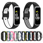 SM-R220 สายซิลิโคนสองสี สำหรับ Samsung Galaxy Fit 2