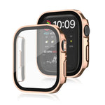 เคสกันน้ำ Life 2 in 1 กรอบ PC + กระจกนิรภัย สำหรับ Apple Watch Series 9 / 8 / 7 45มม., สำหรับ Apple Watch Series 9 / 8 / 7 41มม., สำหรับ Apple Watch Series 6 / 5 / 4 / SE 44มม., สำหรับ Apple Watch Series 6 / 5 / 4 / SE 40มม.