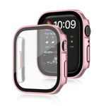 เคสกันน้ำ Life 2 in 1 กรอบ PC + กระจกนิรภัย สำหรับ Apple Watch Series 9 / 8 / 7 45มม., สำหรับ Apple Watch Series 9 / 8 / 7 41มม., สำหรับ Apple Watch Series 6 / 5 / 4 / SE 44มม., สำหรับ Apple Watch Series 6 / 5 / 4 / SE 40มม.