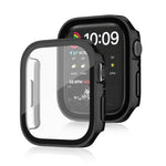 เคสกันน้ำ Life 2 in 1 กรอบ PC + กระจกนิรภัย สำหรับ Apple Watch Series 9 / 8 / 7 45มม., สำหรับ Apple Watch Series 9 / 8 / 7 41มม., สำหรับ Apple Watch Series 6 / 5 / 4 / SE 44มม., สำหรับ Apple Watch Series 6 / 5 / 4 / SE 40มม.