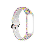 SM-R220 สายซิลิโคนพิมพ์ลาย สำหรับ Samsung Galaxy Fit 2