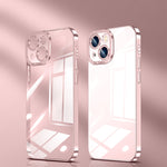 Crystal Plated High Transparency Phone Case, For iPhone 12, For iPhone 12 Pro, For iPhone 12 Pro Max, For iPhone 11