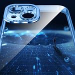 Crystal Plated High Transparency Phone Case, For iPhone 12, For iPhone 12 Pro, For iPhone 12 Pro Max, For iPhone 11