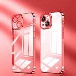 Crystal Plated High Transparency Phone Case, For iPhone 12, For iPhone 12 Pro, For iPhone 12 Pro Max, For iPhone 11