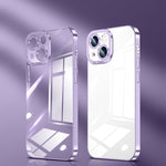 Crystal Plated High Transparency Phone Case, For iPhone 12, For iPhone 12 Pro, For iPhone 12 Pro Max, For iPhone 11
