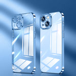 Crystal Plated High Transparency Phone Case, For iPhone 12, For iPhone 12 Pro, For iPhone 12 Pro Max, For iPhone 11