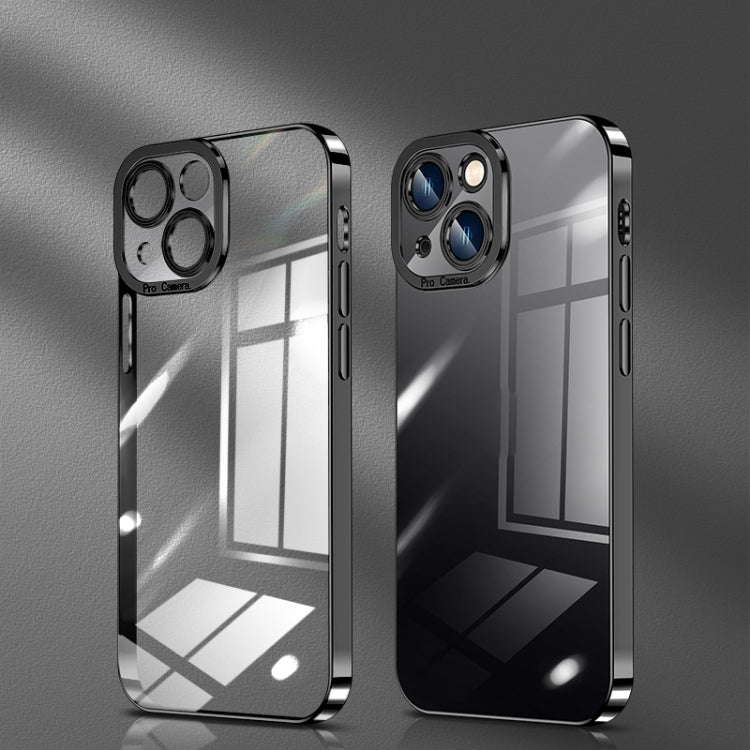 Crystal Plated High Transparency Phone Case, For iPhone 12, For iPhone 12 Pro, For iPhone 12 Pro Max, For iPhone 11