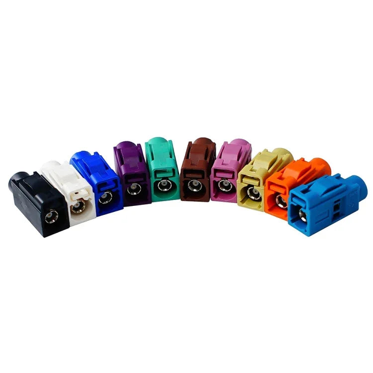 ขั้วต่อ Fakra ตัวเมียสำหรับสาย RG174 พร้อมแจ็ค / ปลั๊กและสายโคแอกเชียล Phantom RF