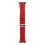 Single Lap Microfiber Leather Watch Band For Apple Watch Series, 7 45mm / 6&SE&5&4 44mm / 3&2&1 42mm, 7 41mm / 6&SE&5&4 40mm / 3&2&1 38mm