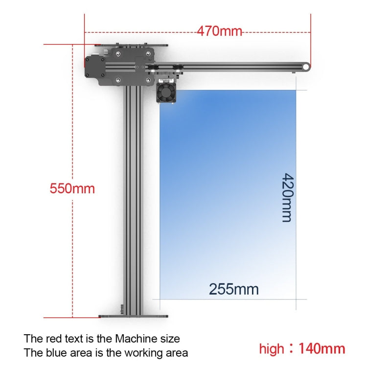 เครื่องแกะสลักเลเซอร์ NEJE MASTER 3 Plus พร้อมโมดูลเลเซอร์ N40630, MASTER 3 Plus พร้อม N40630 (ปลั๊ก EU), MASTER 3 Plus พร้อม N40630 (ปลั๊ก US)