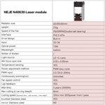 เครื่องแกะสลักเลเซอร์ NEJE MASTER 3 Plus พร้อมโมดูลเลเซอร์ N40630, MASTER 3 Plus พร้อม N40630 (ปลั๊ก EU), MASTER 3 Plus พร้อม N40630 (ปลั๊ก US)