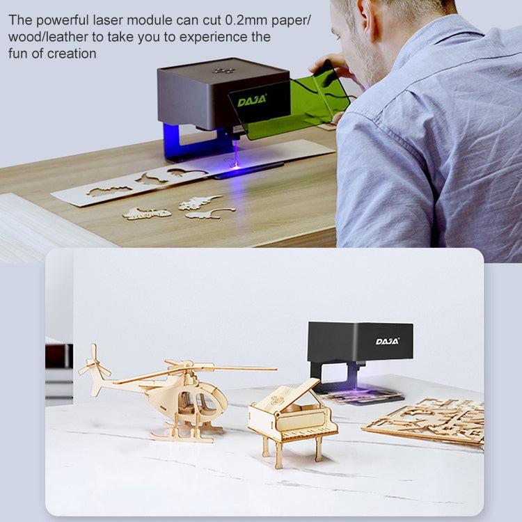 เครื่องแกะสลัก CNC เลเซอร์ DIY ขนาดเล็ก DAJA DJ6, DJ6 Mini Laser ปลั๊ก EU, DJ6 Mini Laser ปลั๊ก US, DJ6 Mini Laser ปลั๊ก UK