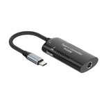 อะแดปเตอร์มัลติฟังก์ชัน + Type-C + USB หญิง ถึง Type-C, DC5521 / 5525, DC7406, DC7909, พอร์ตสี่เหลี่ยม