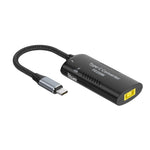 อะแดปเตอร์มัลติฟังก์ชัน + Type-C + USB หญิง ถึง Type-C, DC5521 / 5525, DC7406, DC7909, พอร์ตสี่เหลี่ยม
