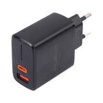 LZ-1130 PD 20W Type-C+QC 3.0 USB ชาร์จเร็ว, ปลั๊ก EU 20W, ปลั๊ก US 20W
