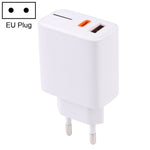 LZ-1130 PD 20W Type-C+QC 3.0 USB ชาร์จเร็ว, ปลั๊ก EU 20W, ปลั๊ก US 20W