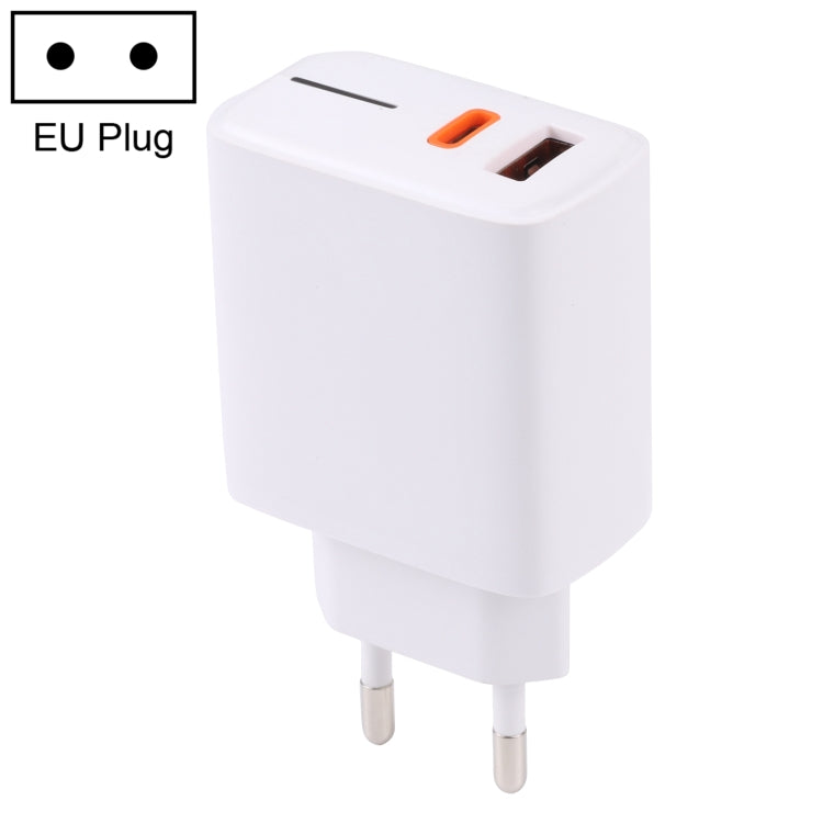 LZ-1130 PD 20W Type-C+QC 3.0 USB ชาร์จเร็ว, ปลั๊ก EU 20W, ปลั๊ก US 20W